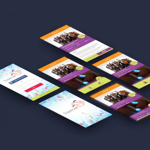 Mobile application design project