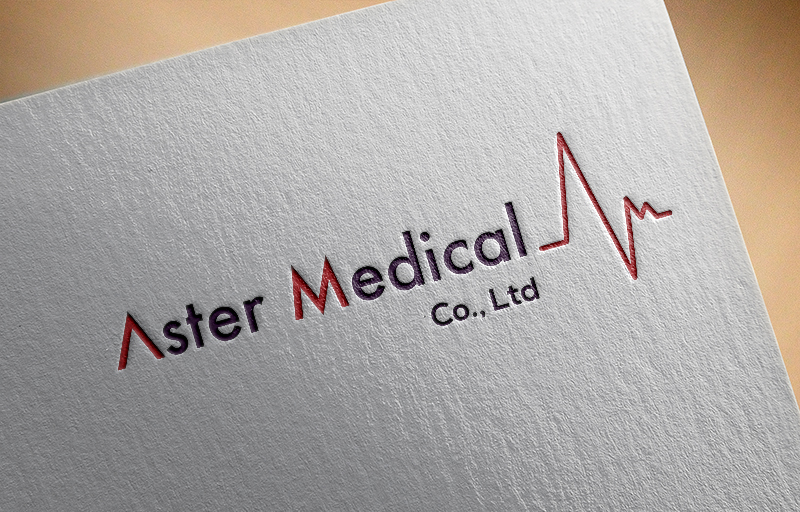 Logo design for Aster Medical done by freelance graphic designer serene soh in singapore