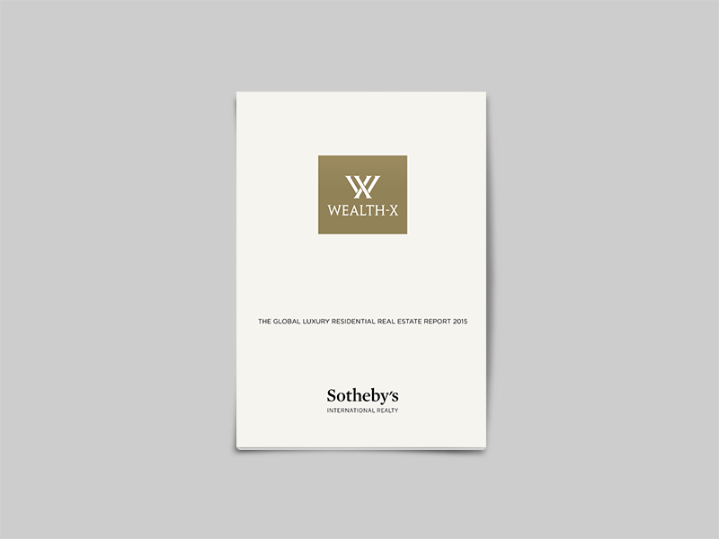 Sothebys report booklet design cover design