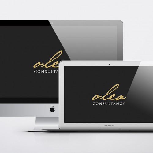 olea consultancy logo and website design