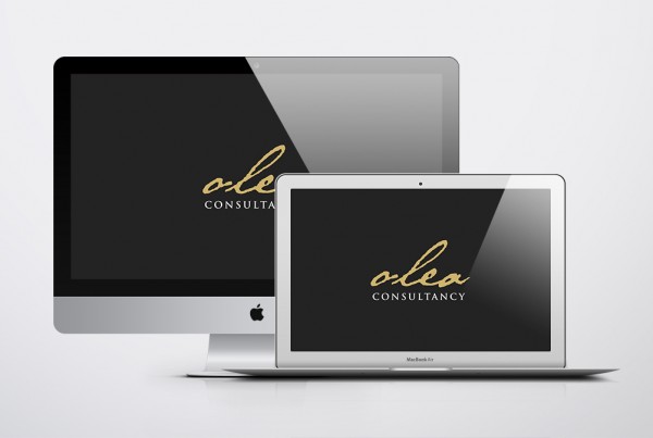 olea consultancy logo and website design