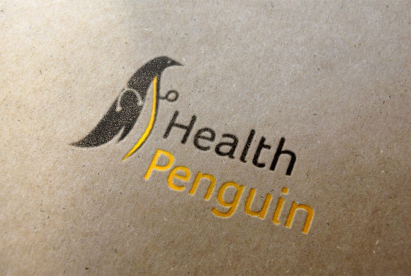 health penguin logo design