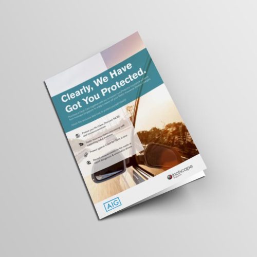 inchcape brochure design mock up