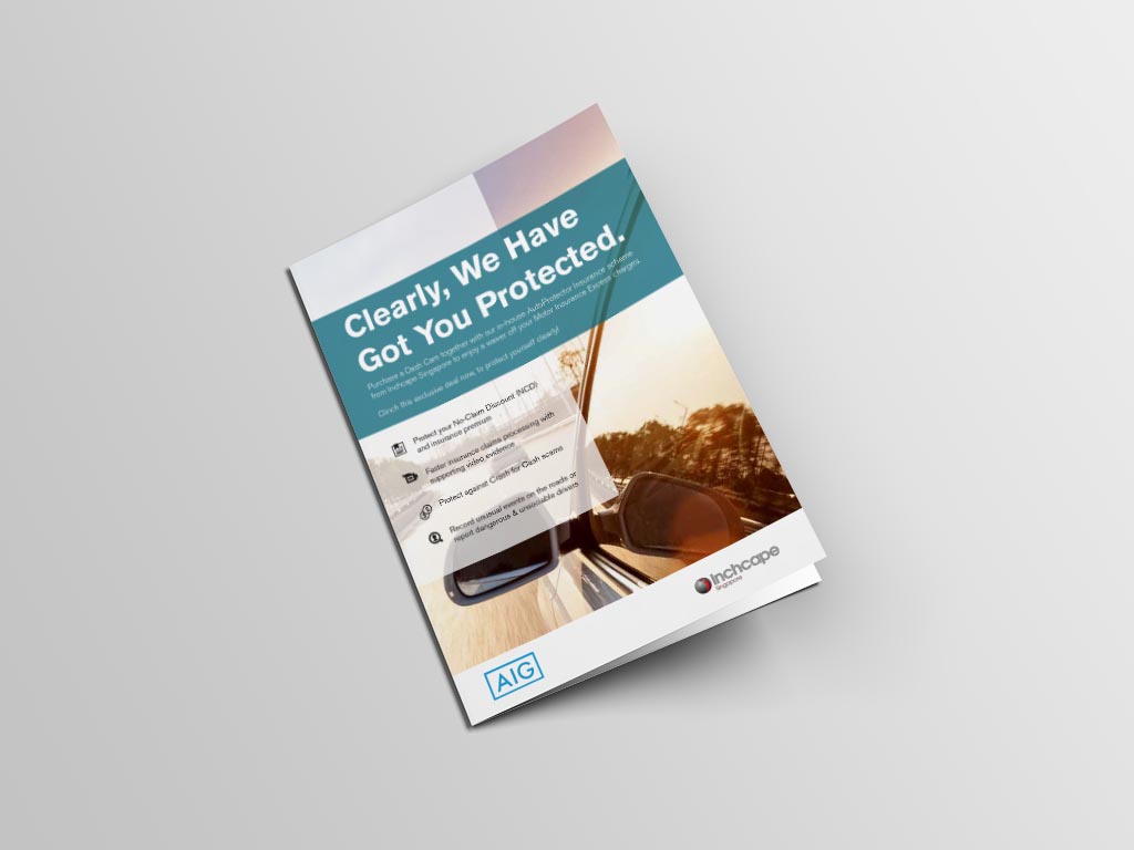 inchcape brochure design mock up