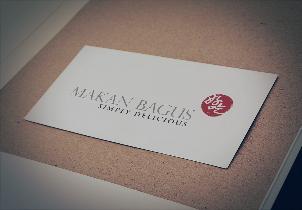 A logo design done up for makan Bagus
