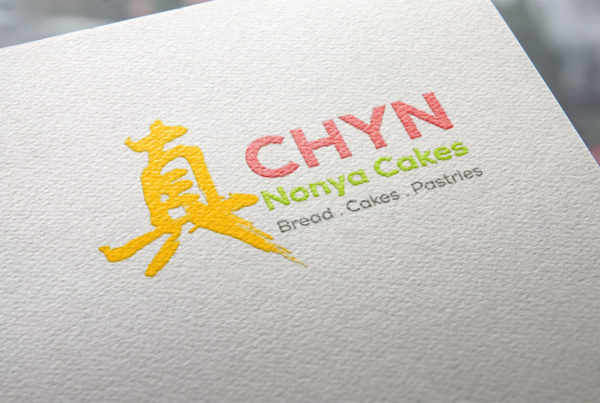 Chyn Nonya Cakes Logo and Name Card Design