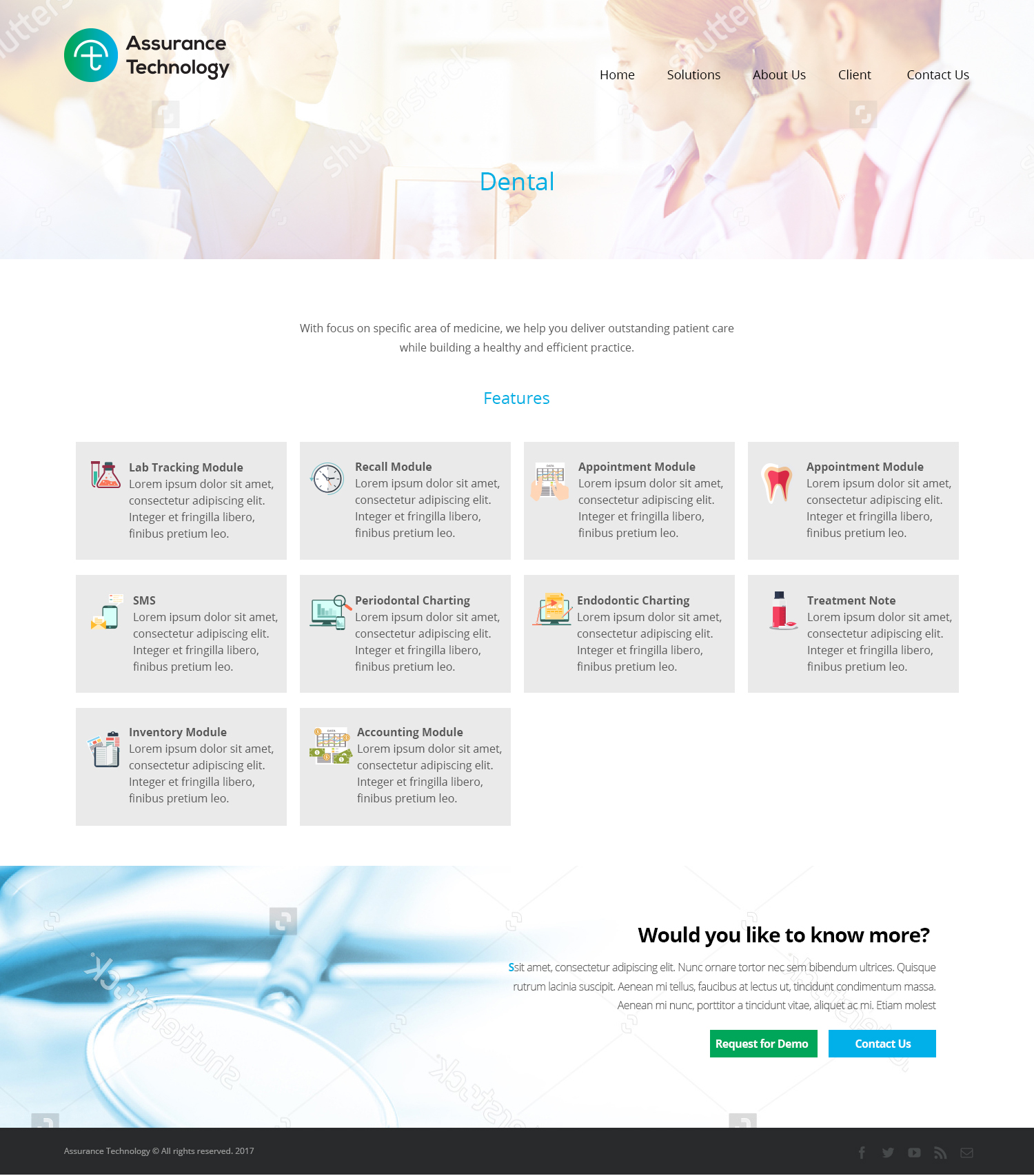 Assurance Technology Web Design