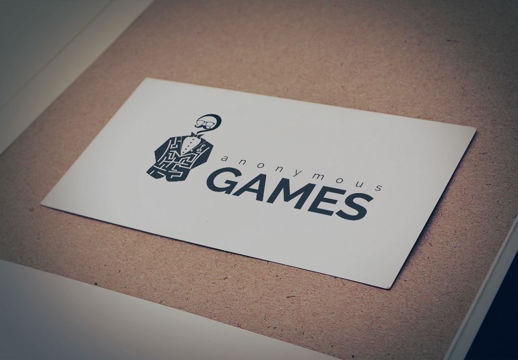 anonymous game logo design