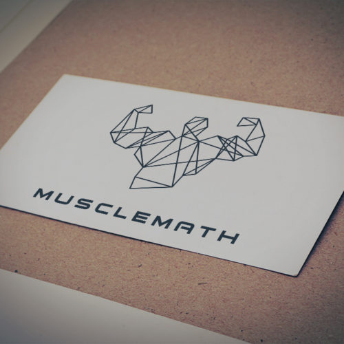 logo design MuscleMath