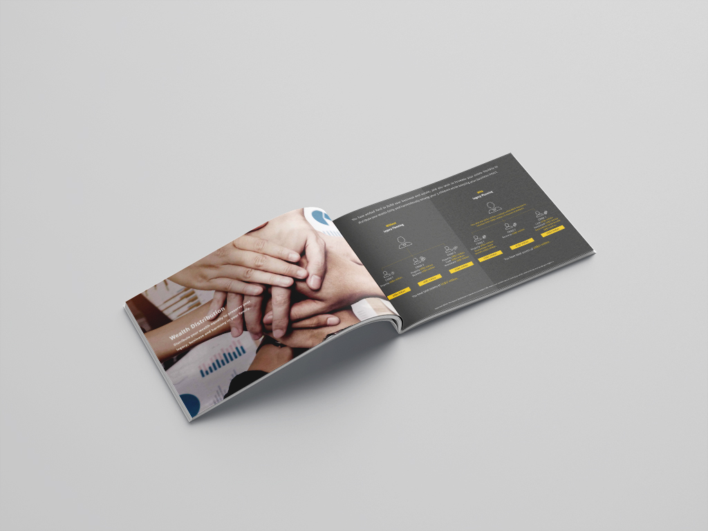 Another view of the inside page of etiqa product brochure 