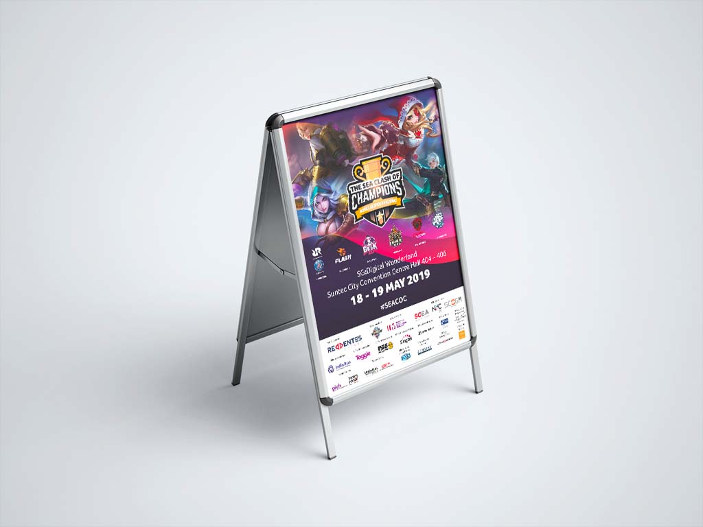 Marketing Material Design | The Sea Clash of Champions