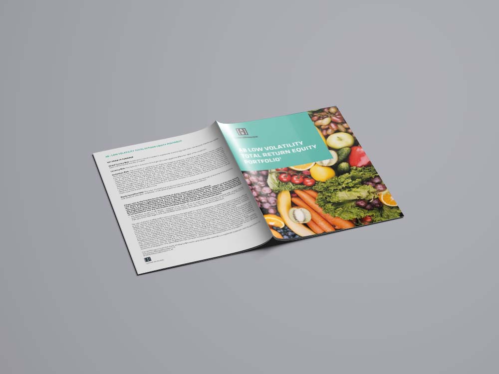 Brochure design for AB