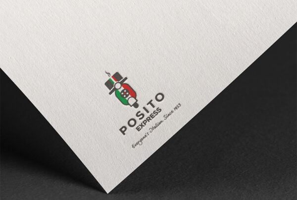 Logo design for Posito Singapore Freelance Designer