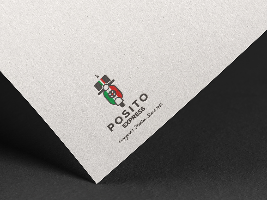 Logo design for Posito Singapore Freelance Designer