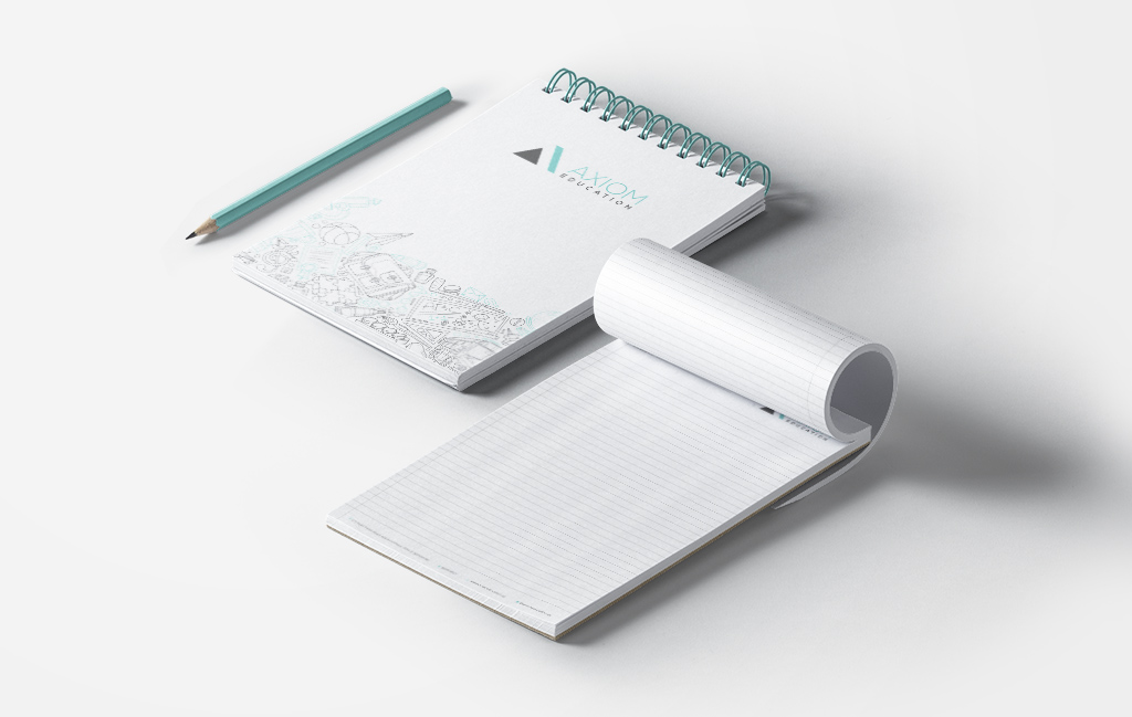 Logo and Stationary Design for Axiom