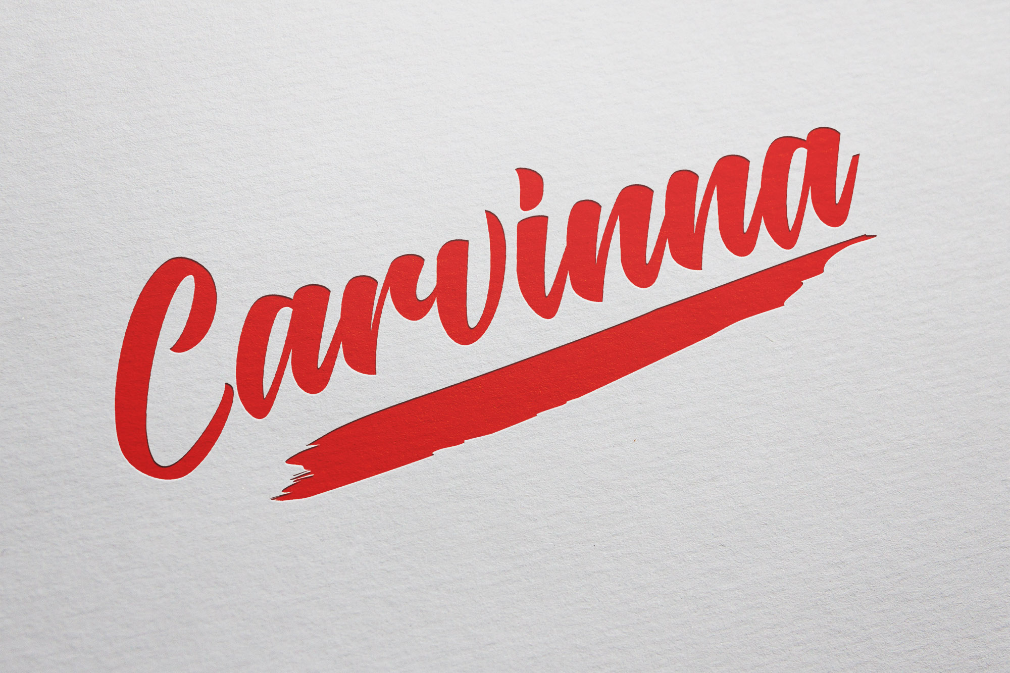 carvinna logo design