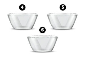 dots in bowl