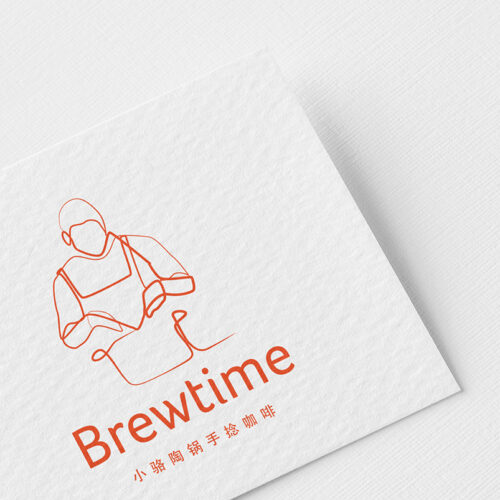 Brewtime logo design done by singapore freelance designer