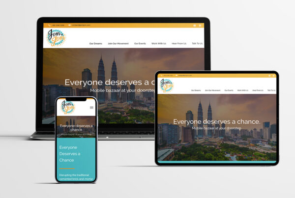 jom jom website design