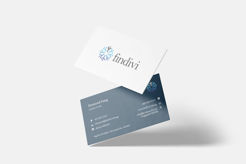 Name card and logo design mock up