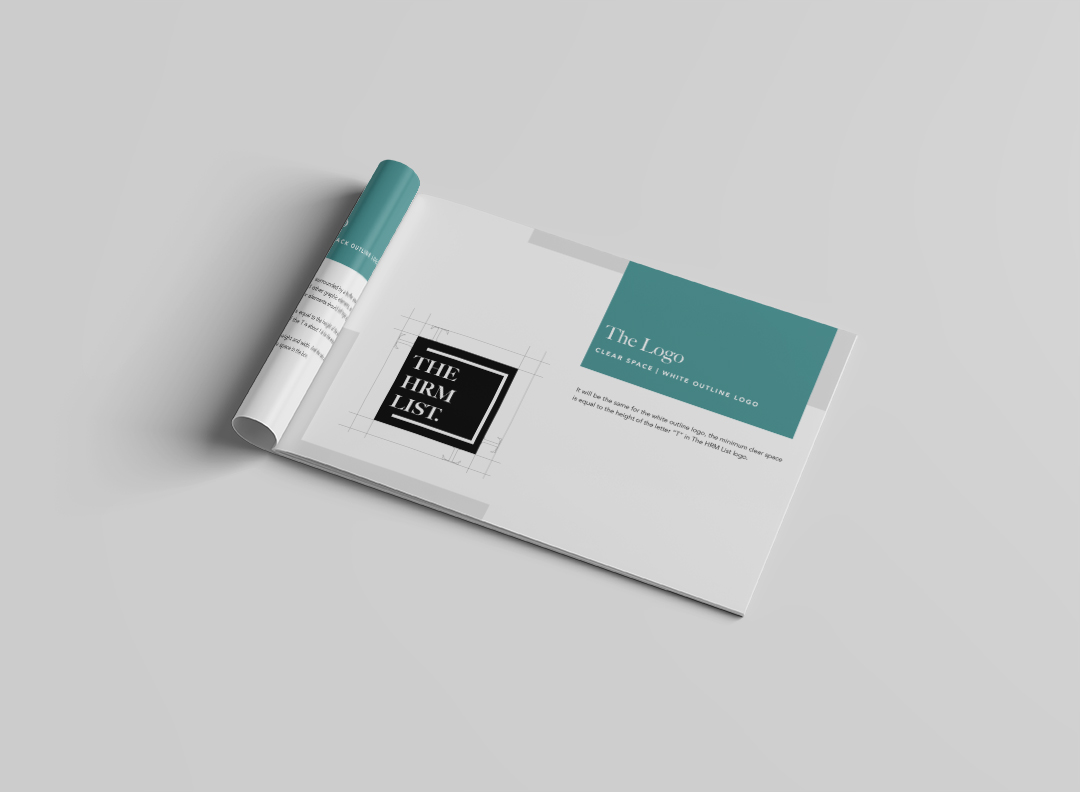 Branding Guide booklet for HRM