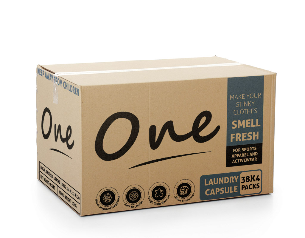 ONE laundry packaging design