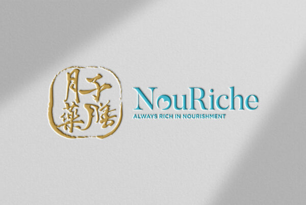 Nouriche Final logo design