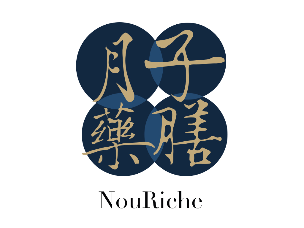 nouriche logo design mock up