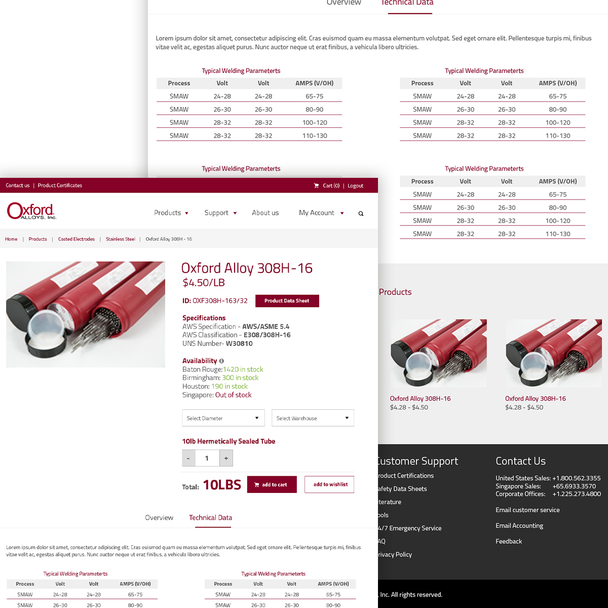 Website Design for Oxford