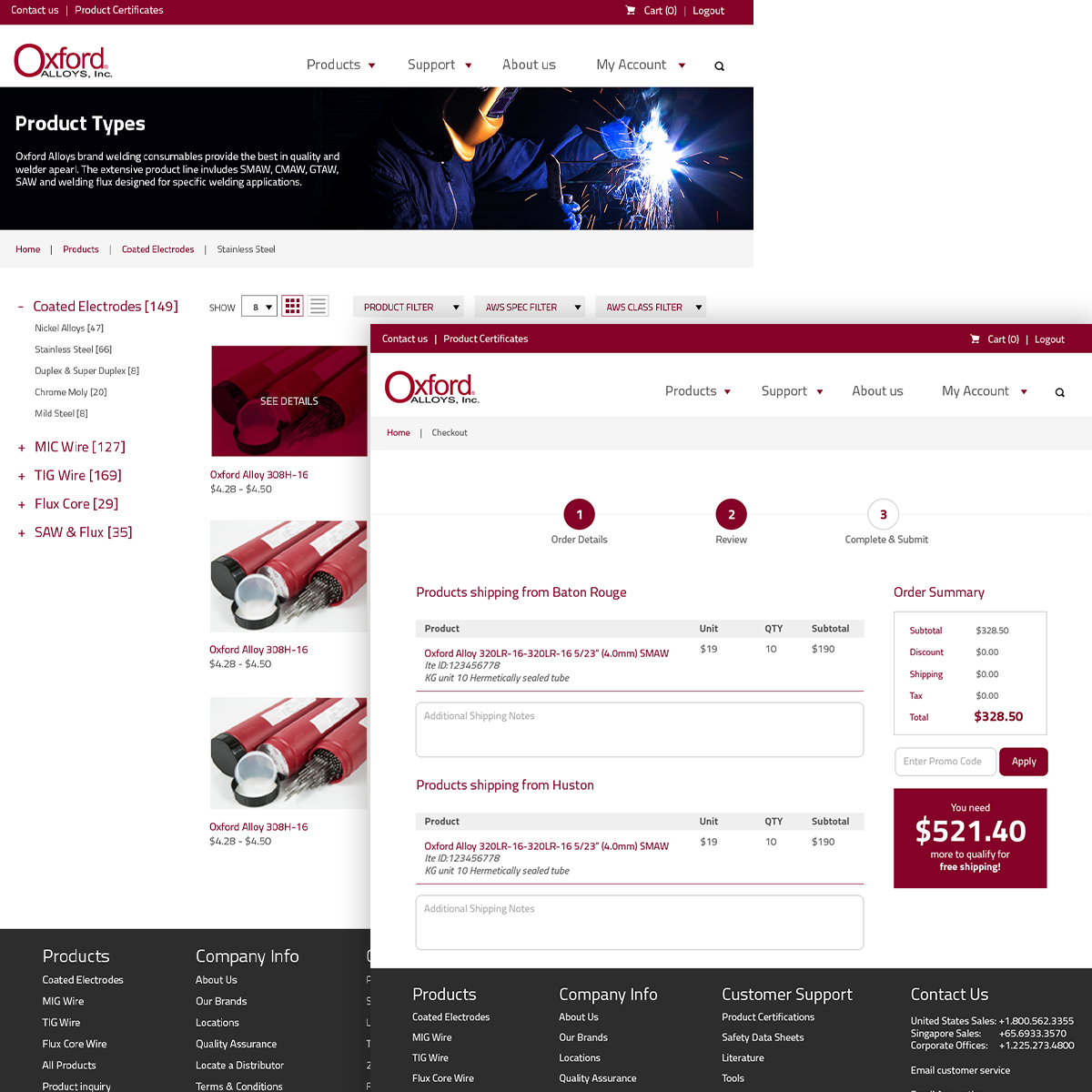 Website Design for Oxford