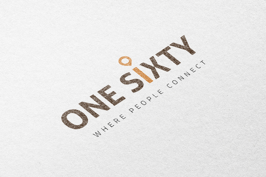Logo design for one sixty