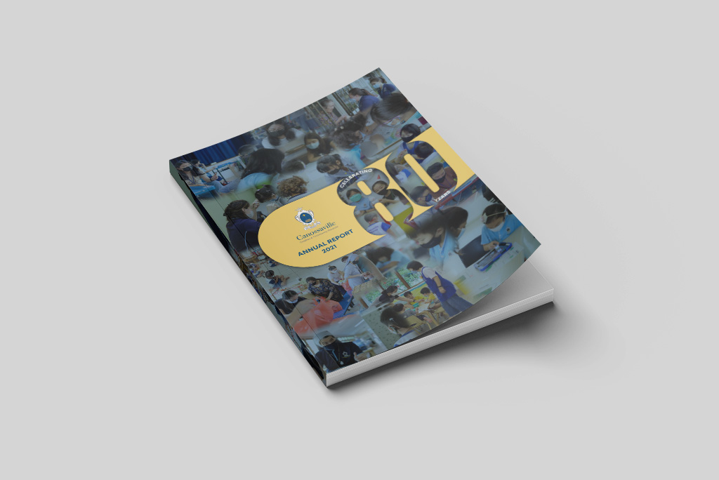 Annual Report cover design