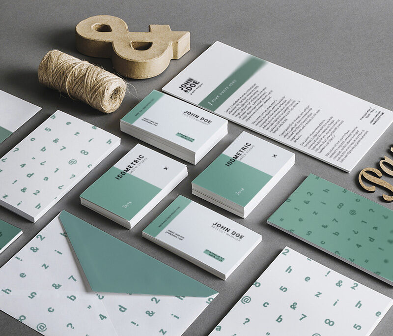 branding product done by graphic designer