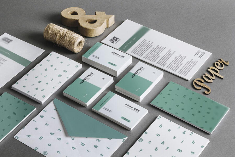 branding product done by graphic designer