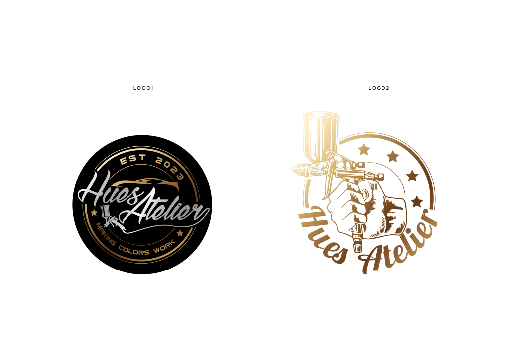 Logo design for a car spray paint company