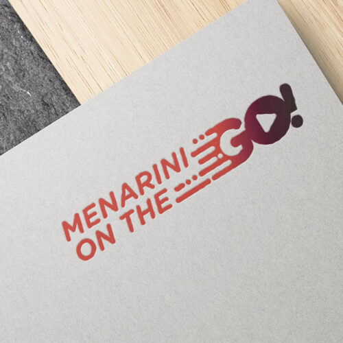 Podcast logo design for menarini