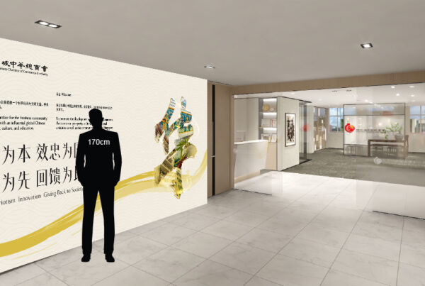 Wall mural design for SCCCCI