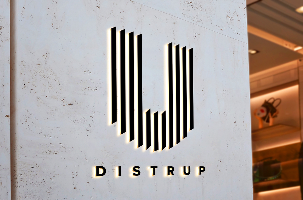 Distrup Logo design