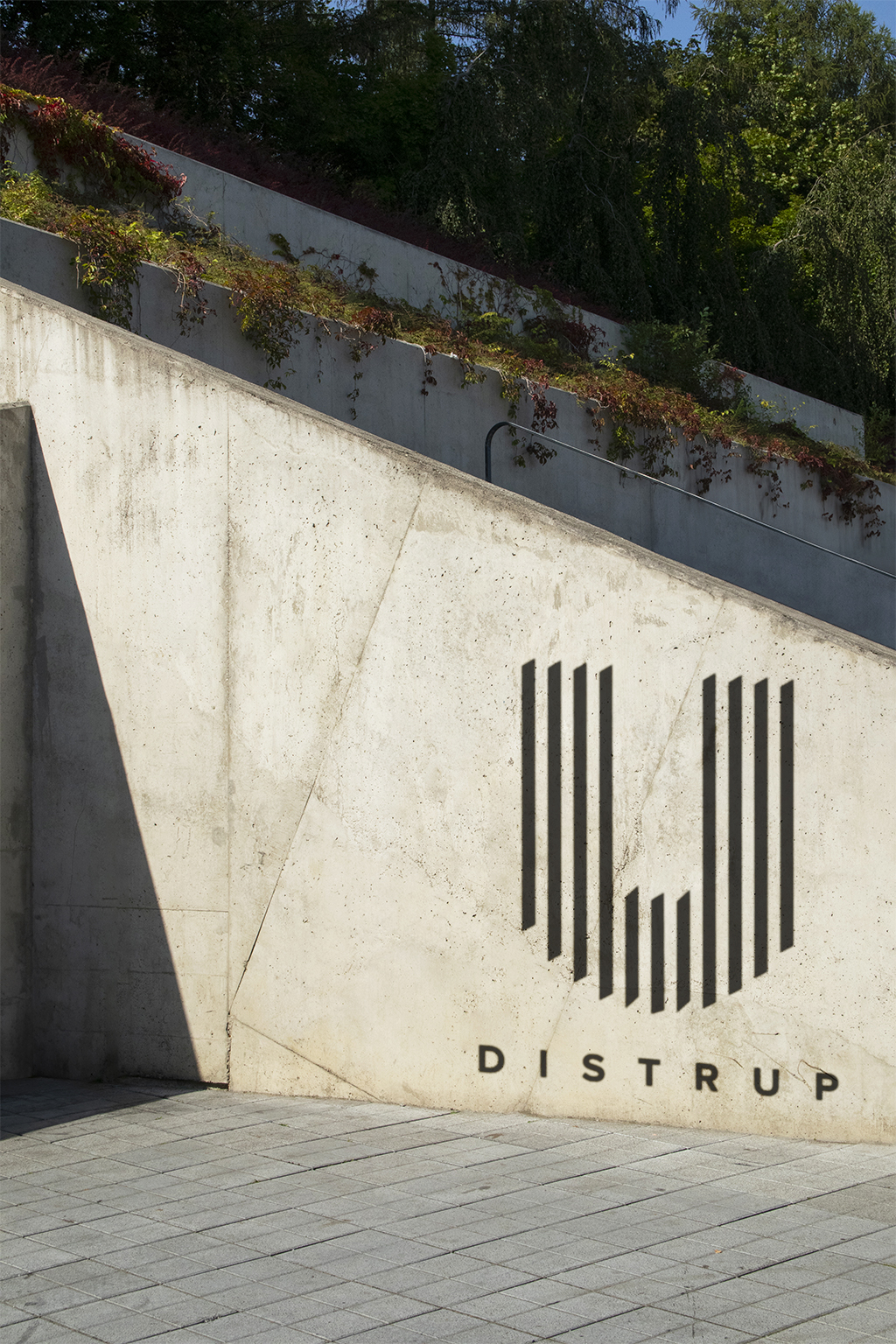 Distrup Logo design