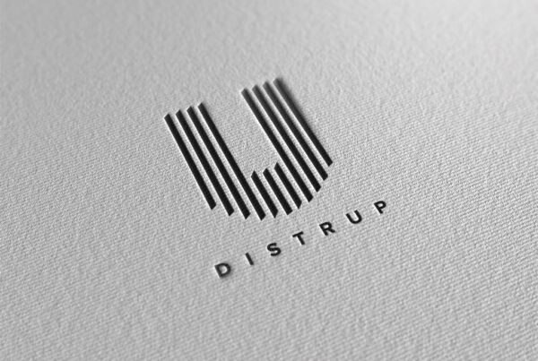 Distrup Logo design