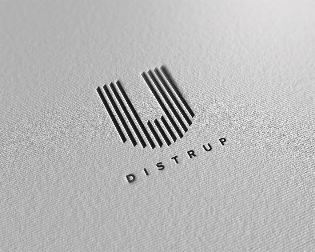 Distrup Logo design